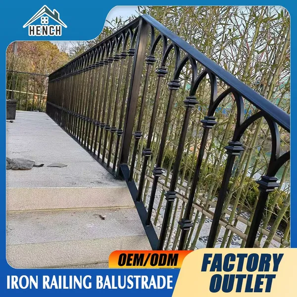 Wholesale Fancy Wrought Iron Railing China Balcony Balustrades photo-3