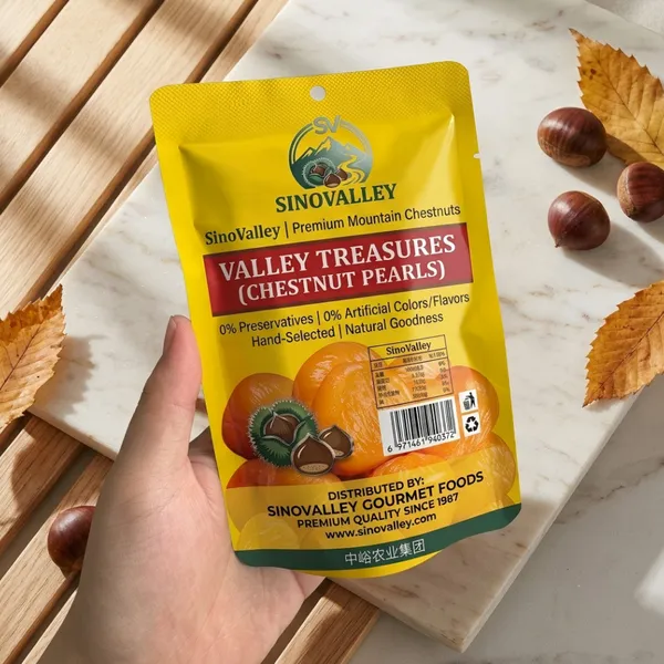 Premium Ready to Eat Chestnuts Manufacturer | Vacuum & Nitrogen Packed | OEM Available