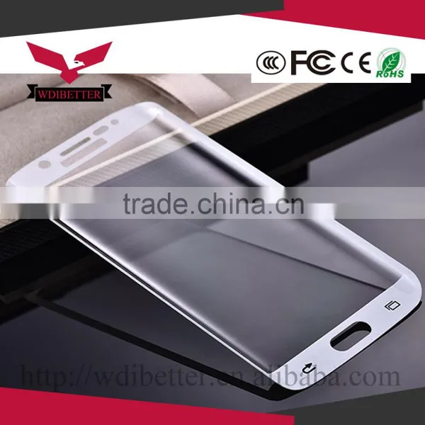 For SamsunGalaxy S6Edge Plus Curved Full Cover Tempered Glass Screen Protector