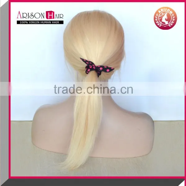Remy Human Hair Wig 100% Virgin Brazilian Hair Full Lace Wig With Baby Hair photo-4