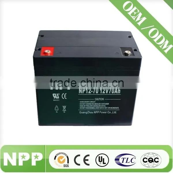 12v70ah Deep Cycle Battery Rechargeable for Ups photo-3