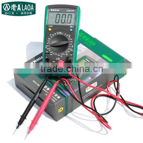 LAOA Multifnction Digital Multimeter With Temperature Multimeter With Battery Tester Multimeter With Auto-range photo-4