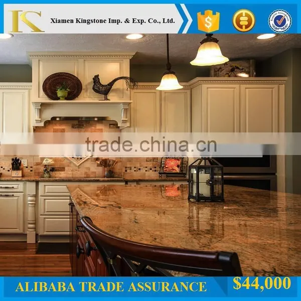 Golden Granite Giallo Antico Granite Island for Kitchen photo-3