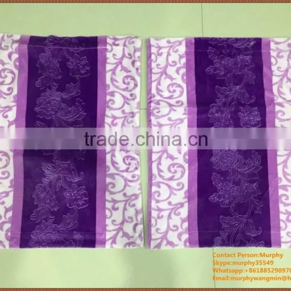 Fluffy and Cozy Embossed 3D Printed Polyester Pillowcase Changshu Manufacturer photo-4