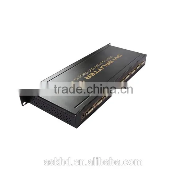 DVI Splitter 1x8 Dual-link 1 to 8 Dvi Splitter Support 4K photo-3