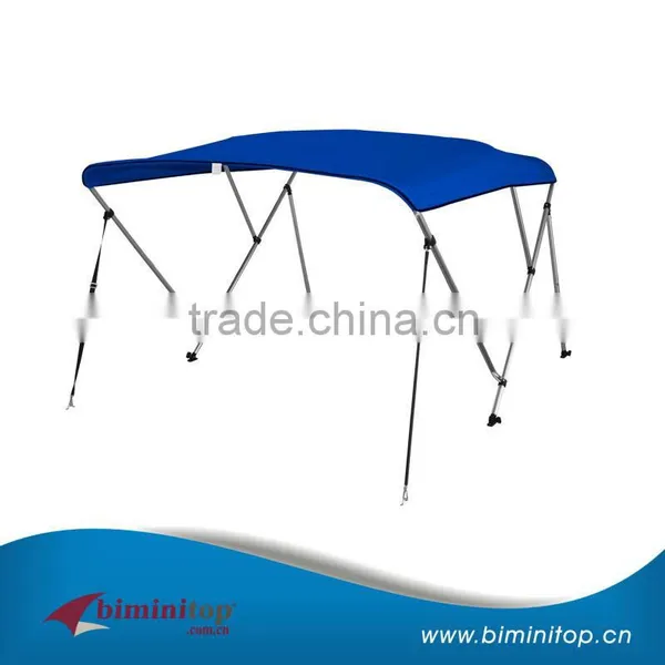 "79""-91"" Width x 44"" Height x 71"" Length Aluminium Frame Bimini Top (3 Bow) by Budge