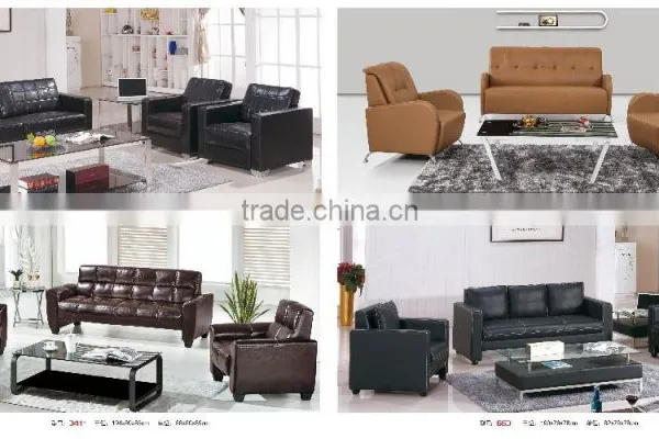 Top level leather sofa furniture for 5 seats