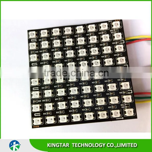 16x16 ws2812b flex LED matrix paniel