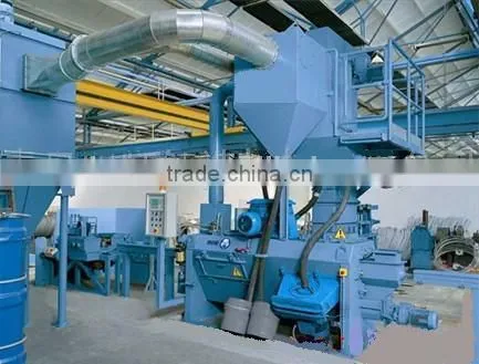 Round Rod Anticorrosion Treatment Surface Cleaning Shotblasting Machine photo-2