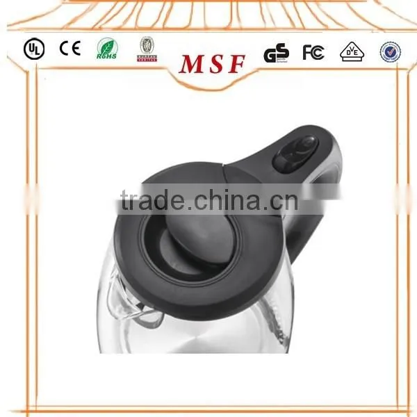 Commerical 1.7L Glass Water Kettle Electric Glass Kettle photo-3