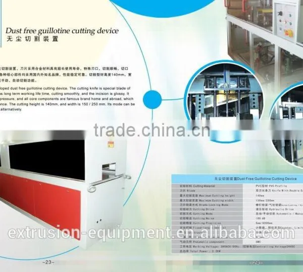 Plastic Whole Line to Make Pvc Windows and Doors Profiles photo-5