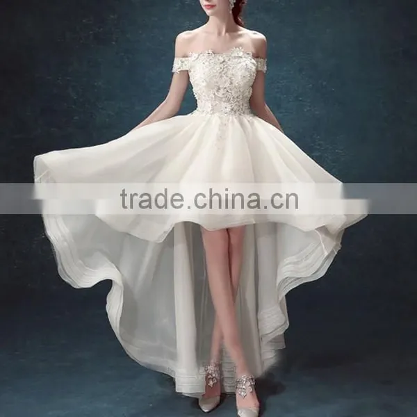 Sweety Girl Pure Style High Low Evening Dress Sewing Patterns photo-2