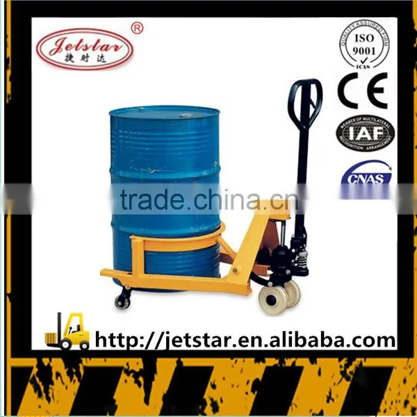 Hydraulic Manual Hand Lift Pallet Oil Drum Stacker photo-2