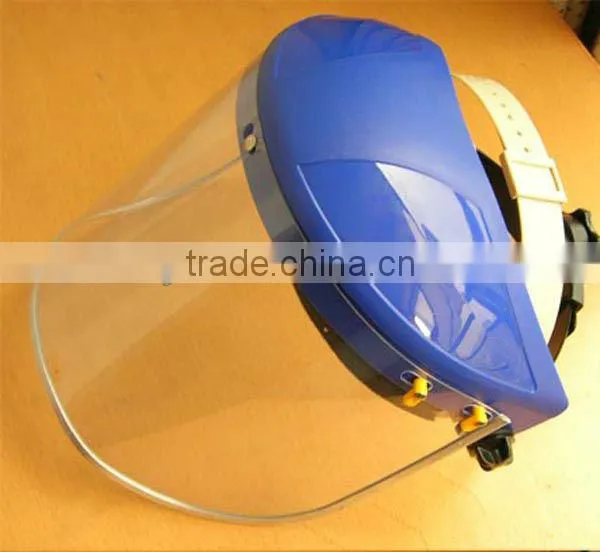 2016 New Protective Headband ABS Face Visor With PP Headgear PC Helmet Headgear PVC Head Gear for Sales photo-3