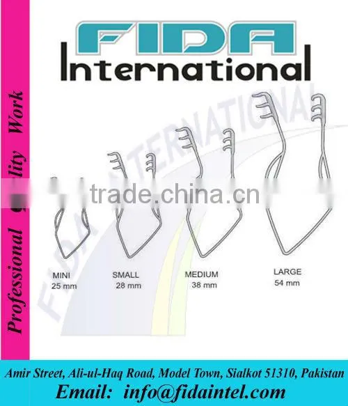 EPICARDIAL RETRACTORS SURGICAL EYE INSTRUMENTS