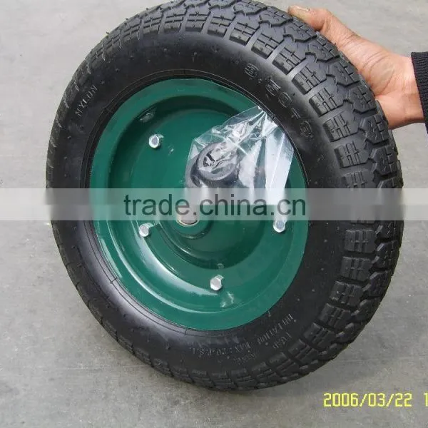 3.50-7 CHEAP PRICE AIR WHEEL With STEEL RIM photo-4