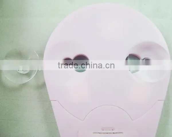 10X Magnification Single Side Small Wall Mount LED Makeup Mirror photo-6