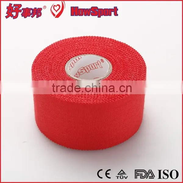 Rayon Cotton Rigid Strapping Tape Premium Coated Zinc Oxide Strong Adhesion Latex Adhesive 100% Cotton Fabric Sport photo-6