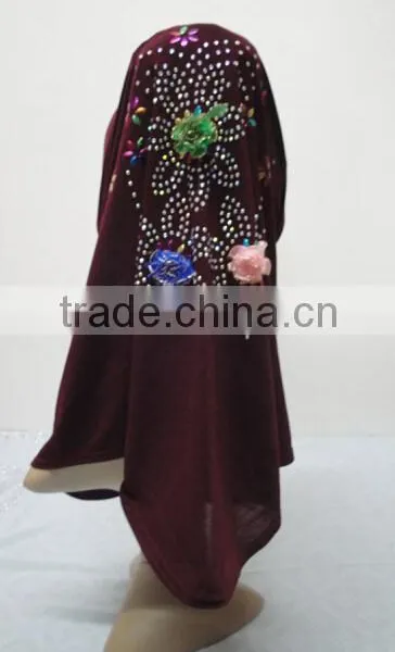 H295 Beautiful Small Girl Hijab,new Style Scarf Hijab photo-5