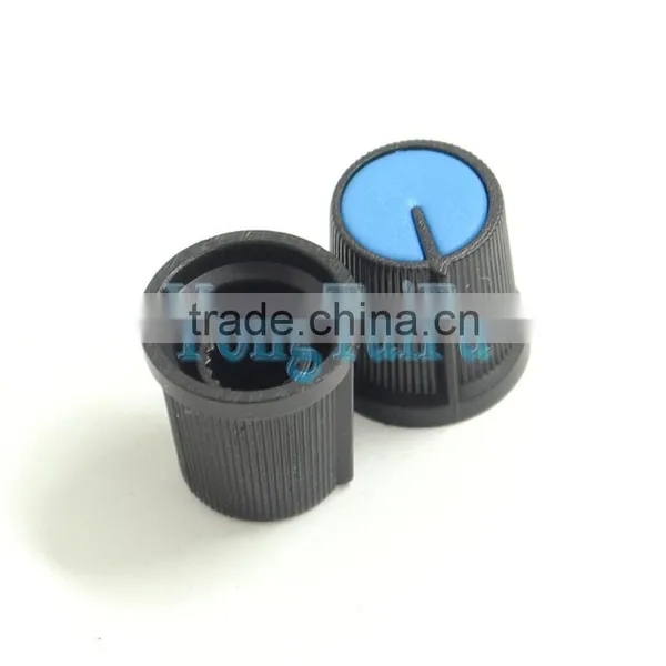 Potentiometer Knob Switch Cap Green Plastic Gear 15MMX16MM photo-2
