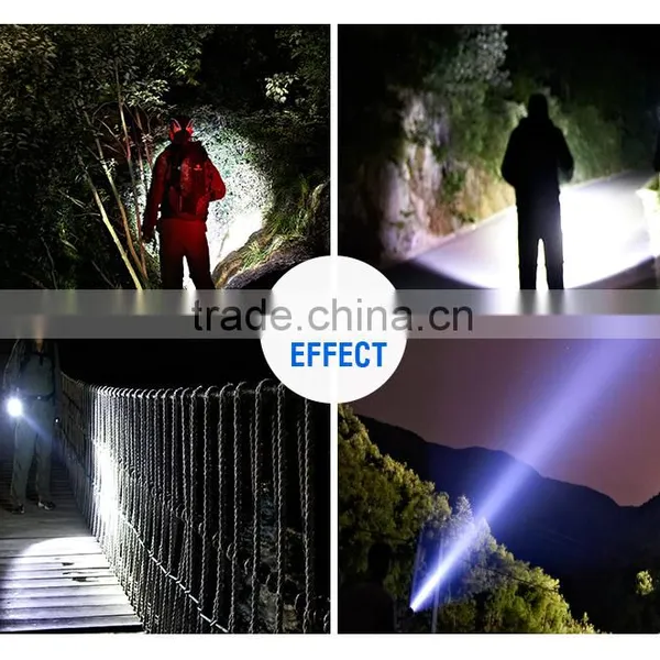 Cheap High Power Long Distance Aluminum Portable The Middle East LED Rechargeable Flashlight Torch - JD104 Keen photo-6