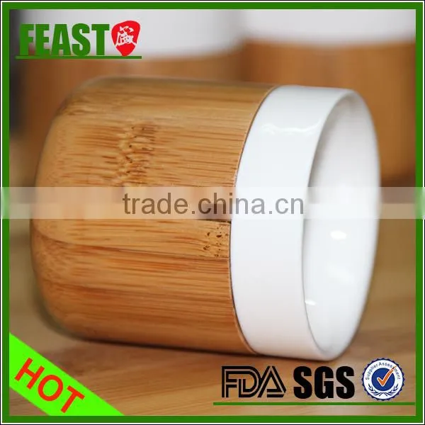 2015 NEW Design Ceramic Coffee Cup Hot Selling Wholesale Ceramic Mugs Bamboo Base Ceramic Coffee Cup photo-4