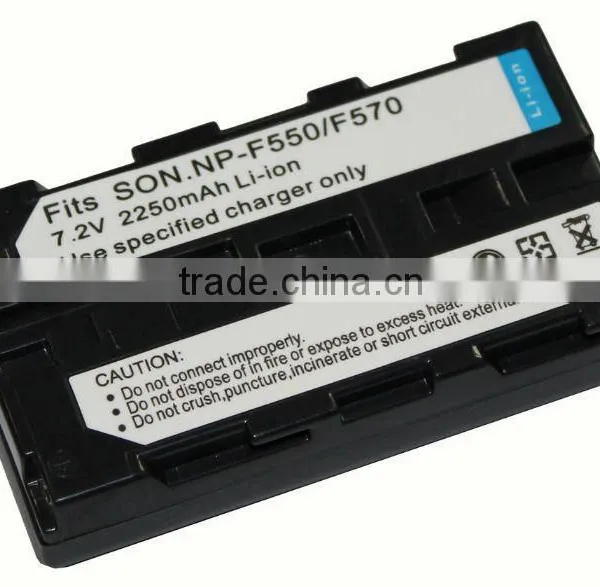 Digital Camera Battery For NP-F550 NP-F570