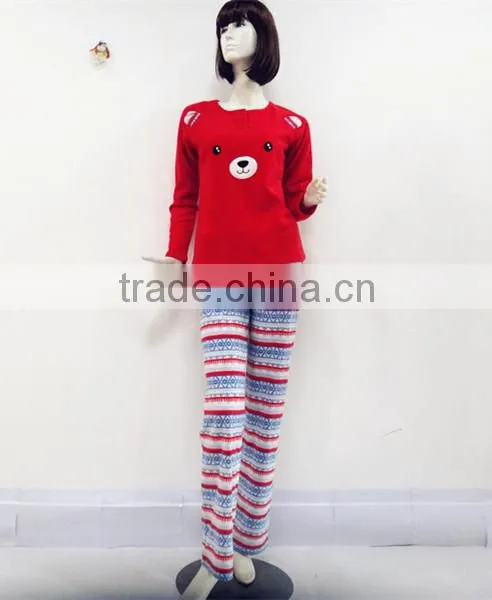 Exclusive Custom Personality Warm Pajamas Women photo-2