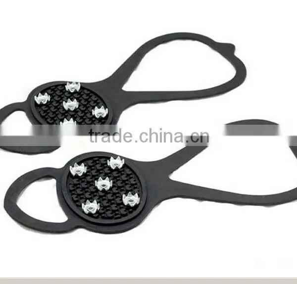 2014 Hot Selling Durable Anti-slip Unisex Silicone Climbing Crampons photo-5
