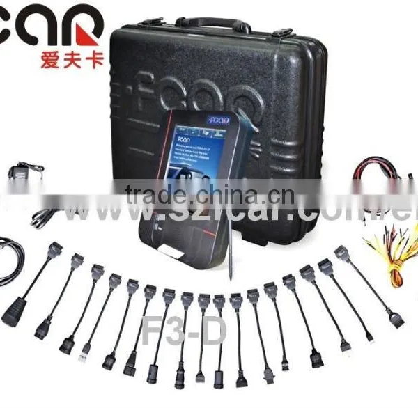 2014 The Original Factory to Automotive Diagnostic Equipment Manufacturers Selling F3-D Heavy Duty Scanner for All Trucks