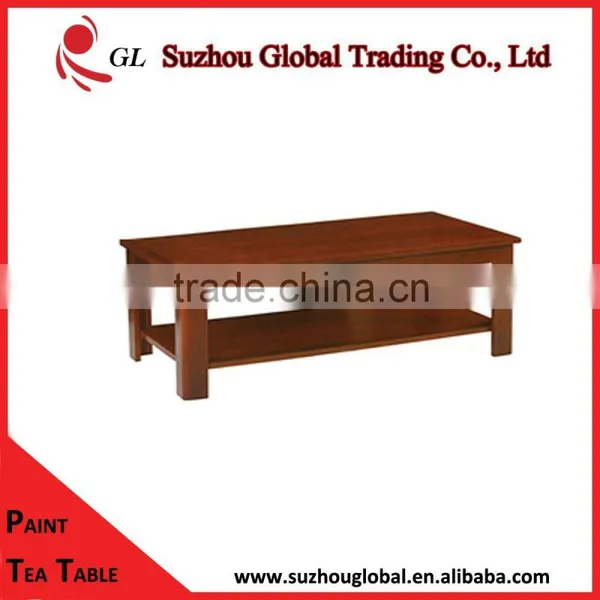 Small Wood Drawer Cabinet Storage Tea Table