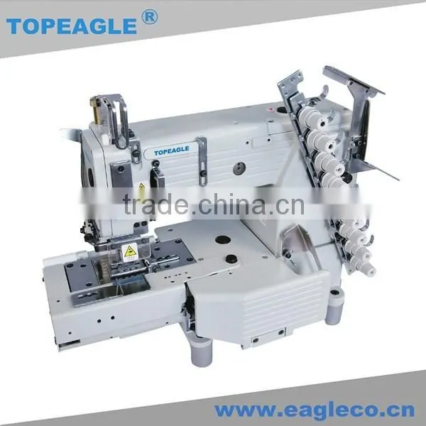 4-Needle Half-cylinder Double Chain Stitch Sewing Machine