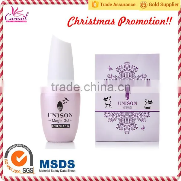 2015 Christmas Promotion Products!! Flavored Nail Polish Easy Soak off Magic Gel Cat Eyes Gel Nail Polish