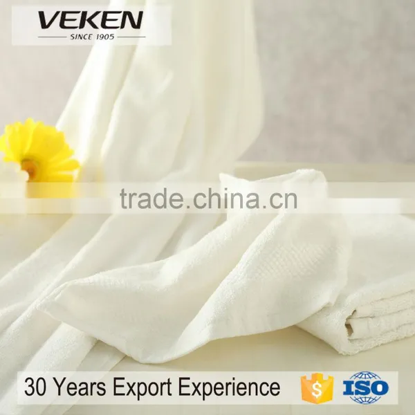 VEKEN Home Textile Plain Dyed 100% Bamboo Hotel Towel Set