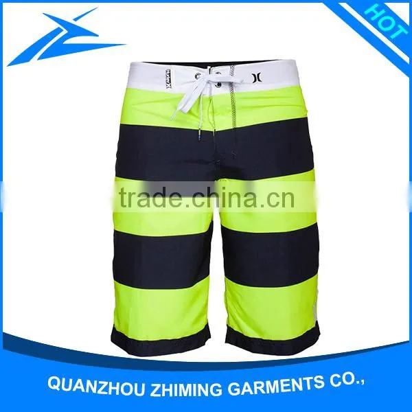 New Colorful Stripes Pattern Design Your Own Kids Boys Men Long Swim Board Shorts Pants