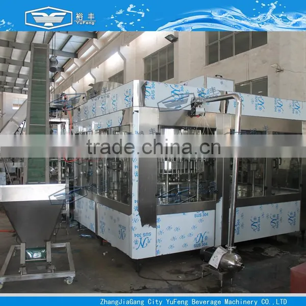Automatic 3 in 1 Water Filling Bottling Machine With Sport Cap