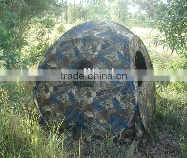 2014 New Portable Camouflage Hunting Blind and Hunting Shelter/3 Person Hunting Tent photo-3