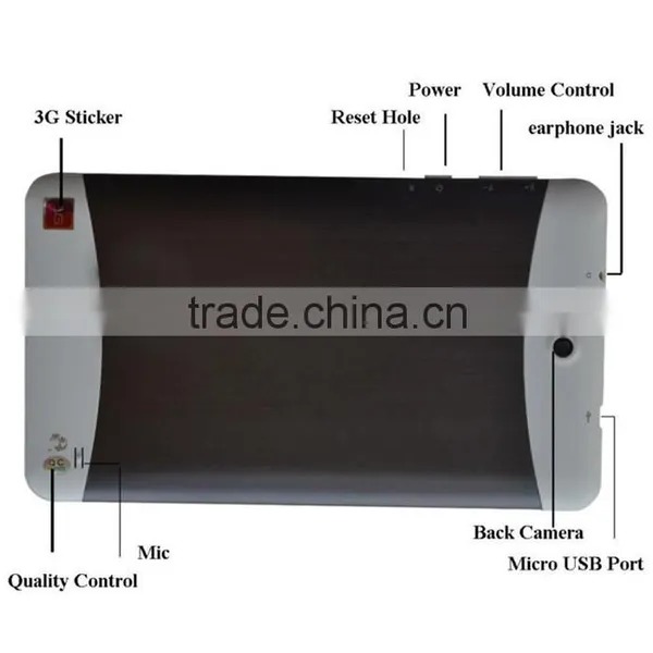 Cheapest 7 Inch 3G Phone Call Tablet pc TK70622 Dual Core Android 4.2 Tablet pc GPS WIFI Dual SIM Card China Free Shipping photo-6