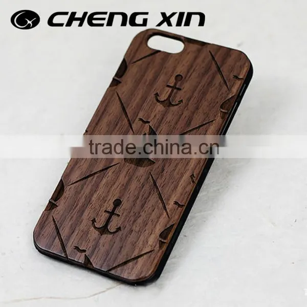 2016 Bamboo Leather Covers for Samsung s5 photo-4