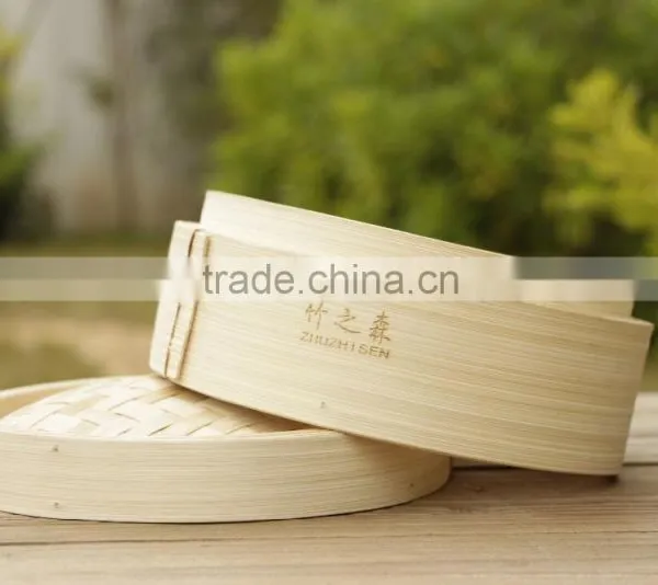 Round Bamboo Food Steamers for Dim Sun photo-2