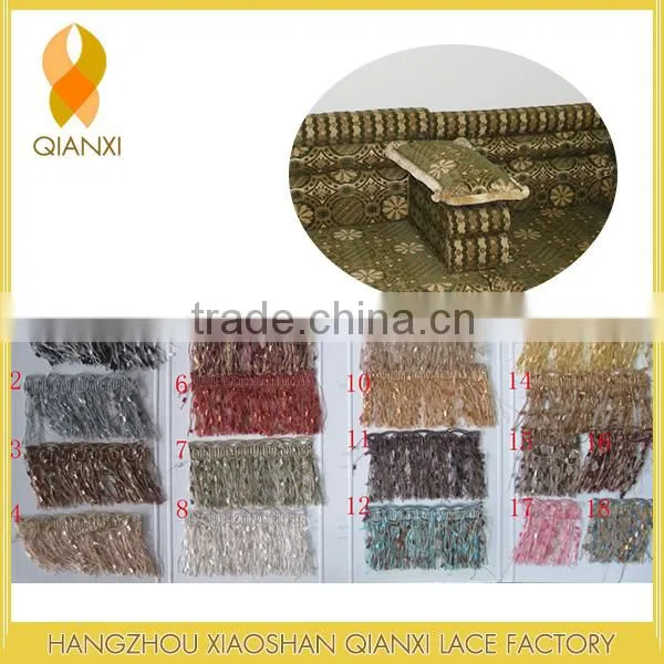 Cut Brush Fringe For Sofa Decor photo-2