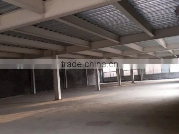 prefab steel structure underground car garage/ steel garage