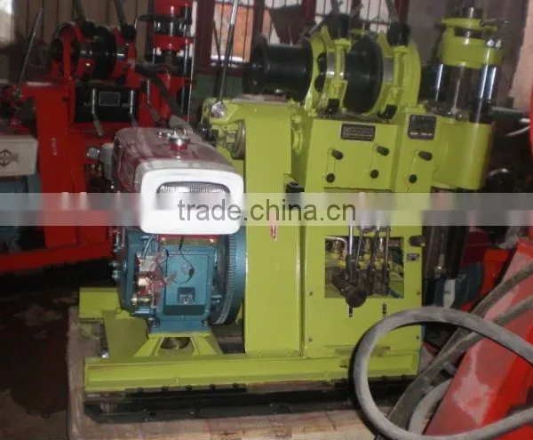 XUL-100 Small Cheap Trailer Mounted Geological Core Drill Rig Machine photo-2