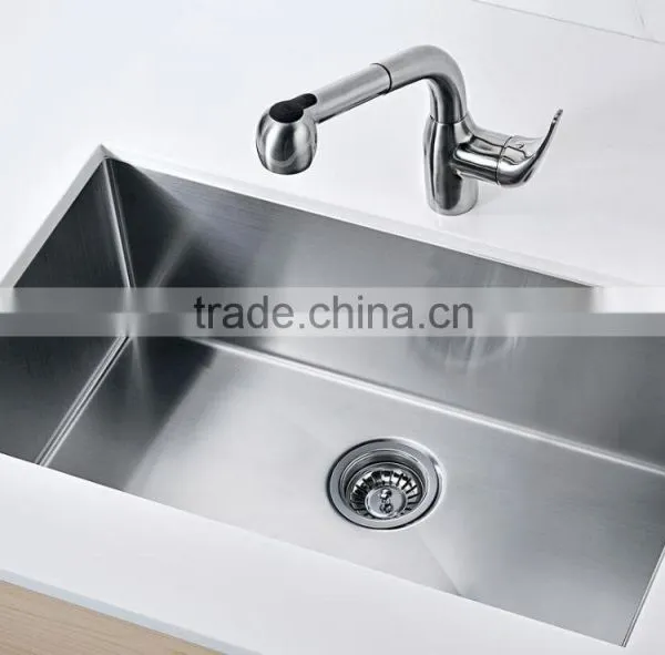 CUPC Aproval Undermount Stainless Steel Single Bowl Laundry Kitchen Sinks photo-5