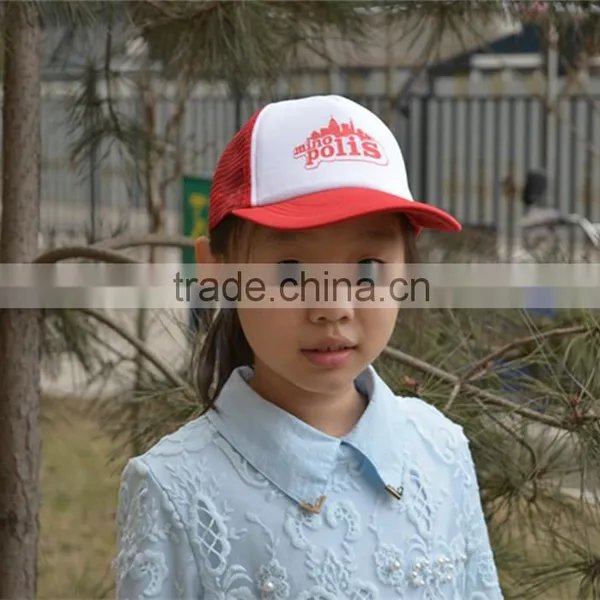 Caps Manufacturer Custom Fashion Trucker Hat for Children Summer Breathable Mesh Caps ,Boy And Girl Mesh Caps photo-2