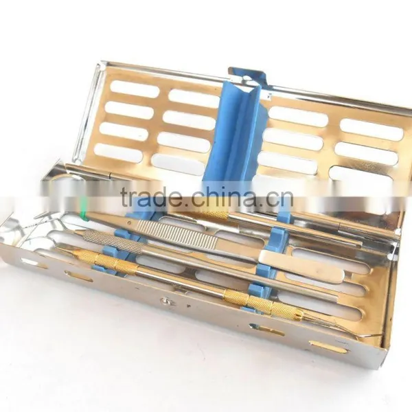 Dental Hygiene Perio Examination Kits With Instruments Cassette Set of 9pcs photo-3
