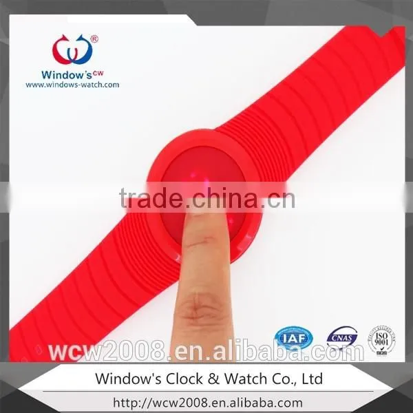 LED Multi-color Watch Touch Screen Waterproof Watch photo-2
