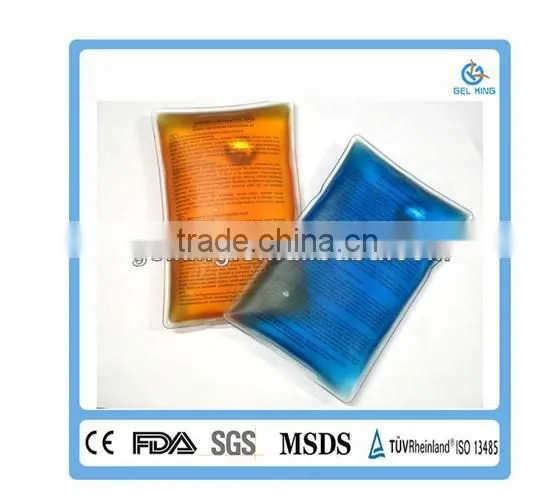 Reusable Yellow Liquid Hot Pack Gel Hand Warmer photo-2