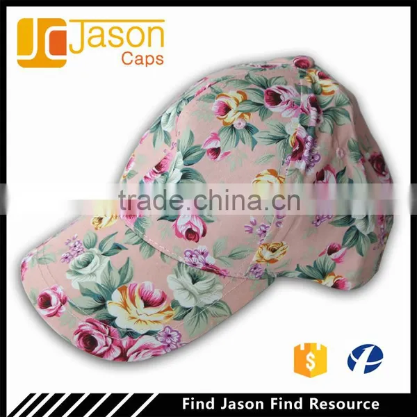 Pink Color Full Printing 6 Panel Cap photo-2
