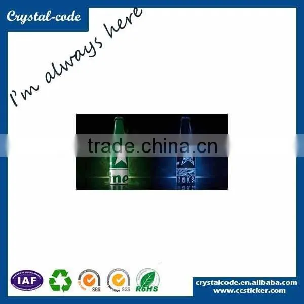 Glow in the Dark Luminous Fluorescence Bottle Sticker photo-3